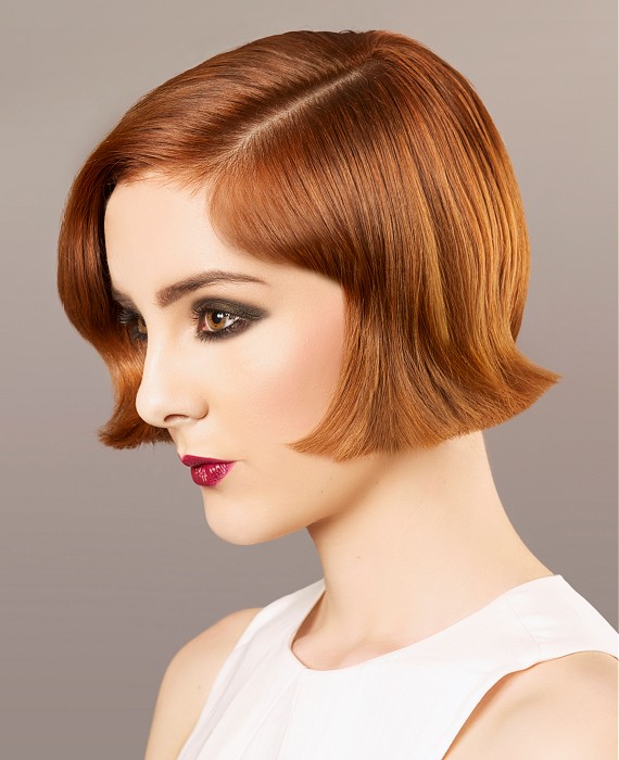 Pierre Alexandre medium red Hairstyles